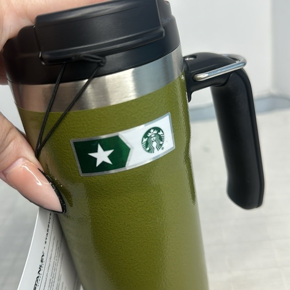 Starbucks + Stanley Military Commitment Double Walled Hammered Stainless Steel - Picture 6 of 13